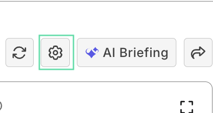 testops reports and analytics customize dashboard button