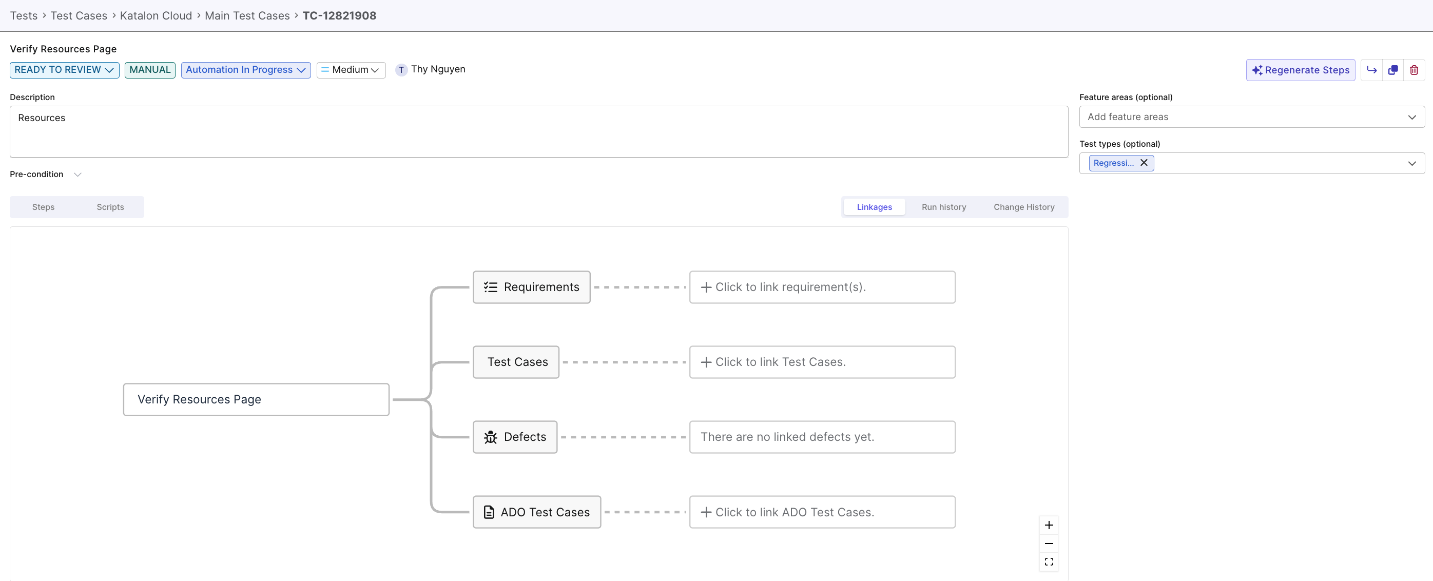 Linkages UI