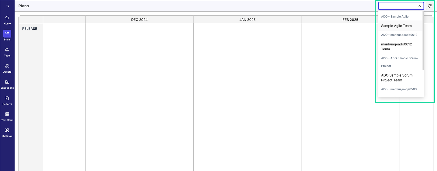 Jira linked in Plans module