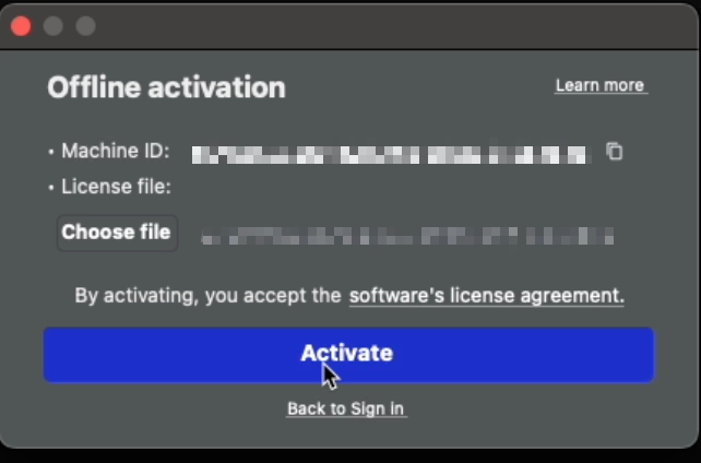 katalon studio running with offline license