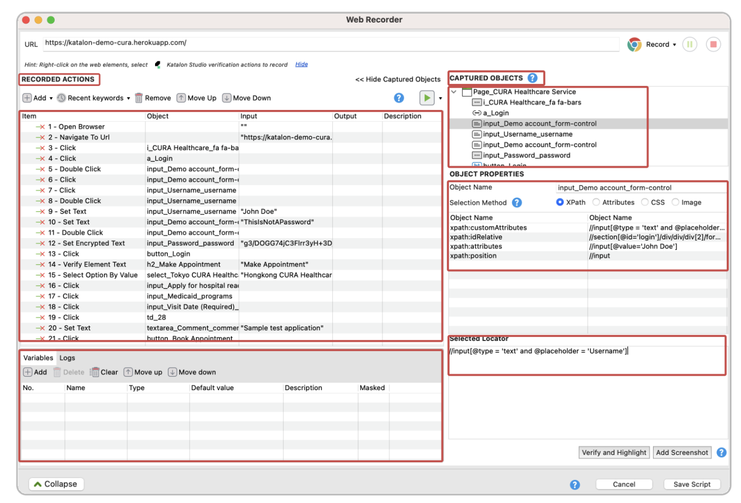 Creating Reliable Test Objects in Katalon Studio image 3