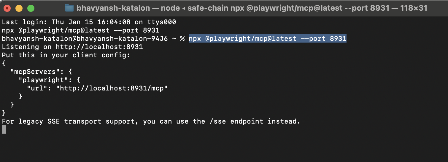 studioassist playwright mcp server 1