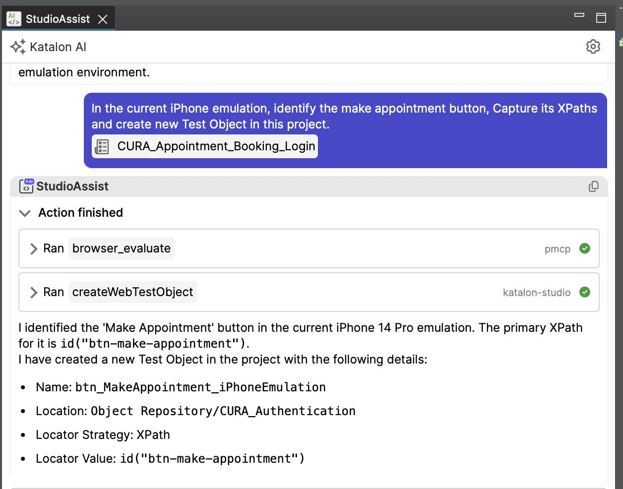 studioassist playwright mcp server 10