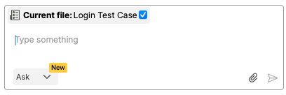Use current file as context
