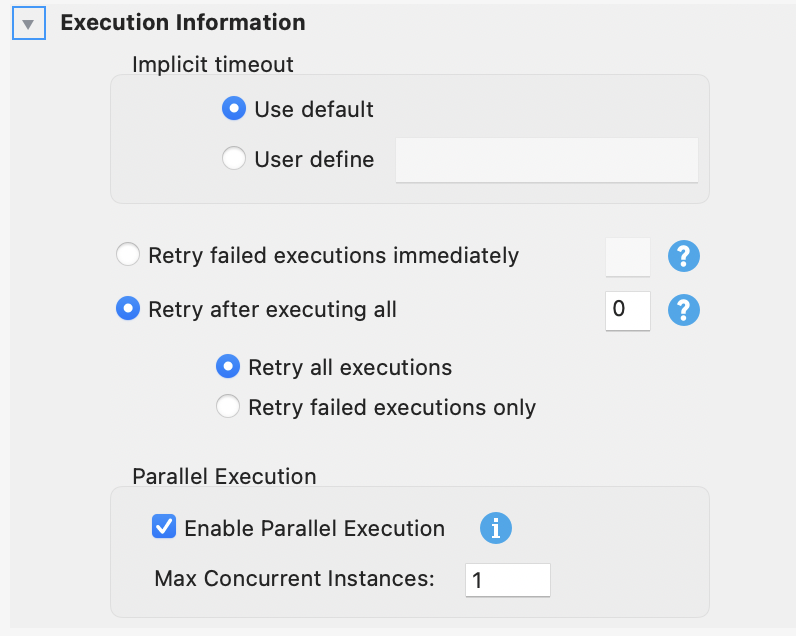 parallel test case execution