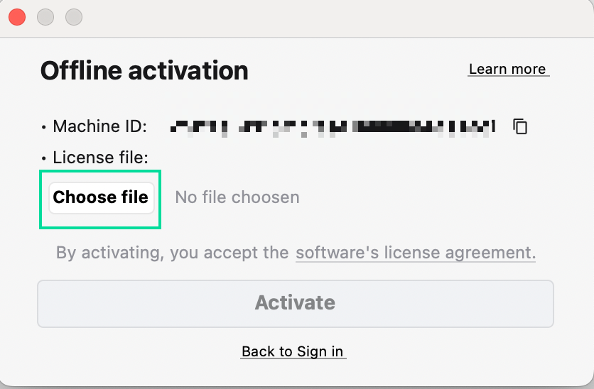 The Katalon Studio activation dialog.