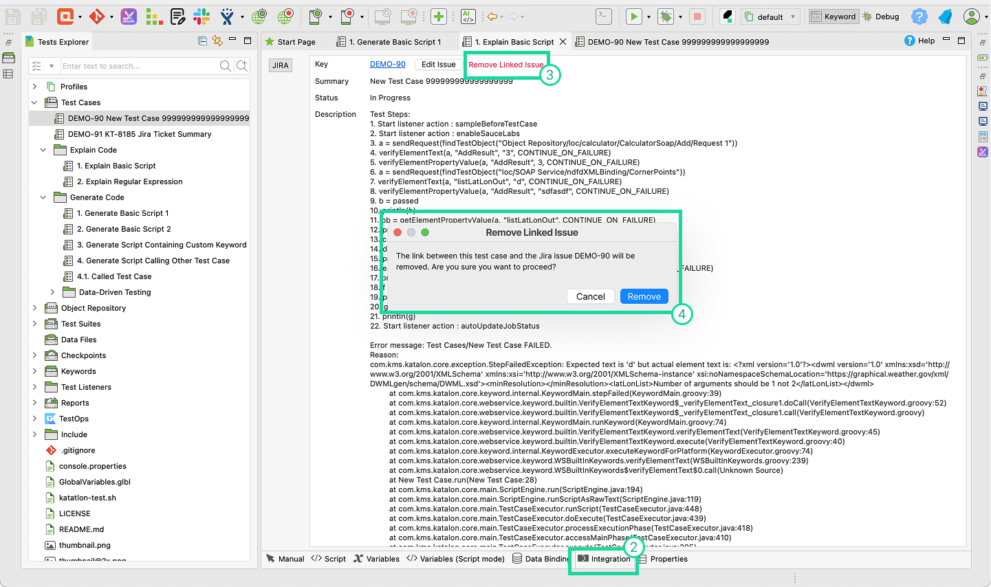 Remove jira issue