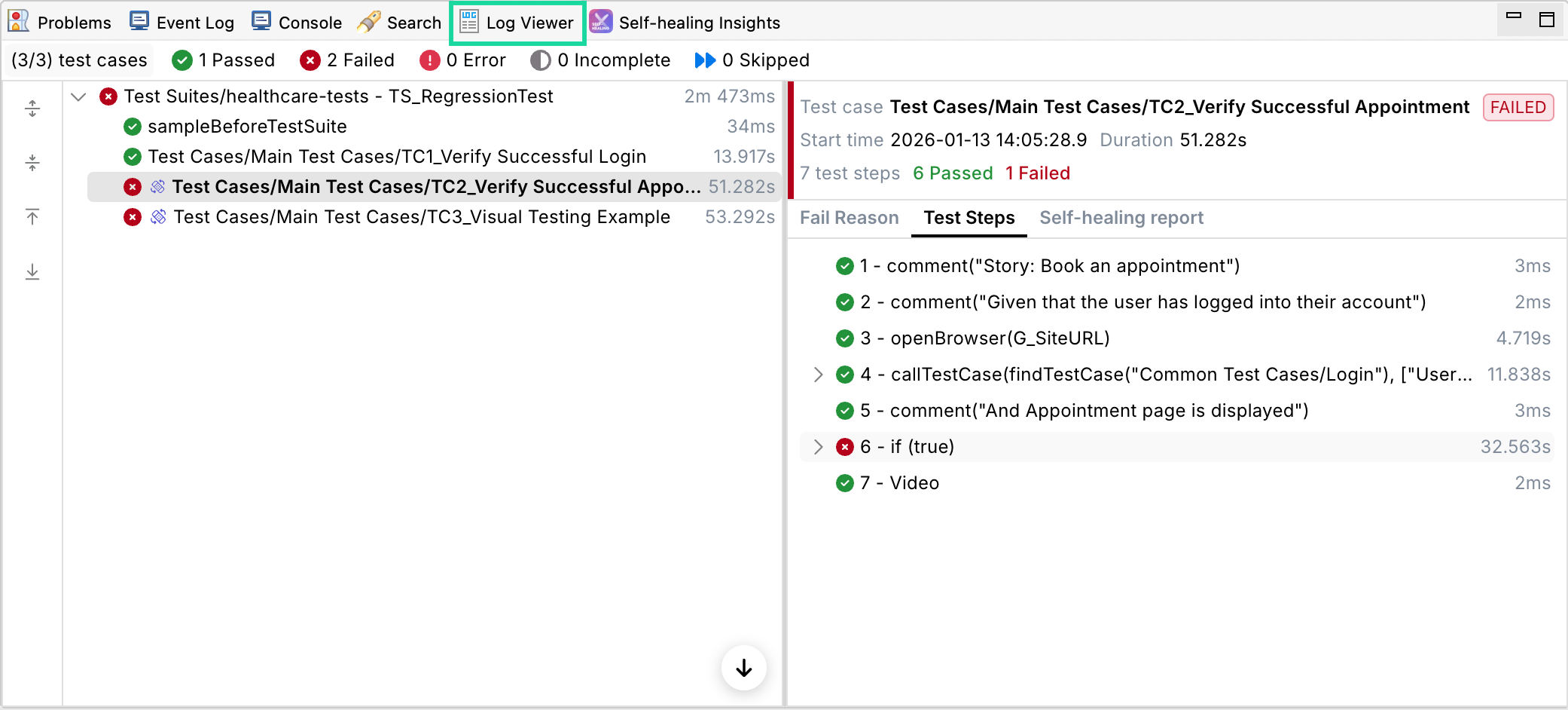 Log Viewer in KS 11.0.0