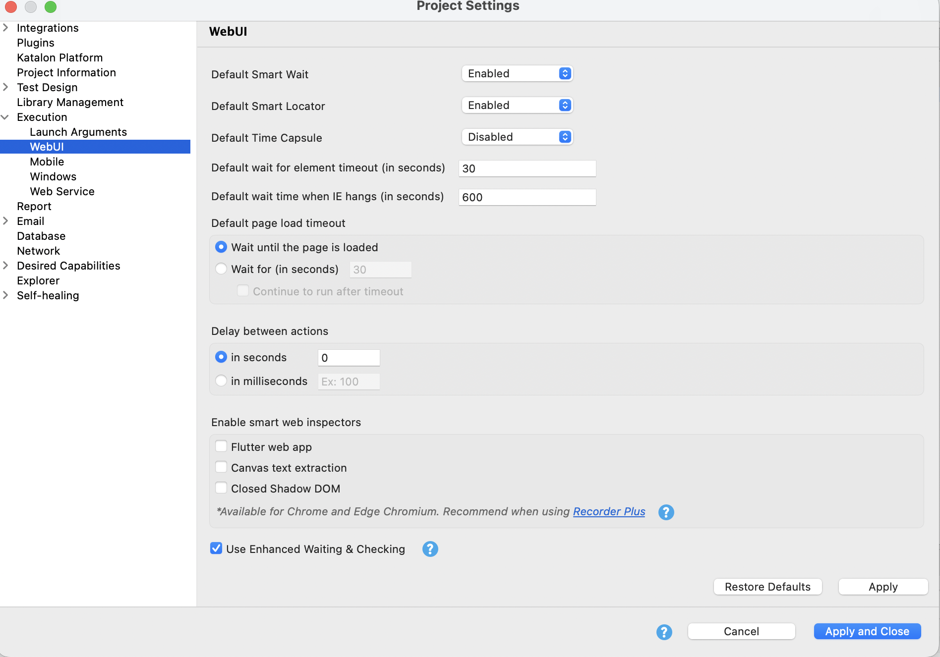 katalon studio execution setting menu webui.png