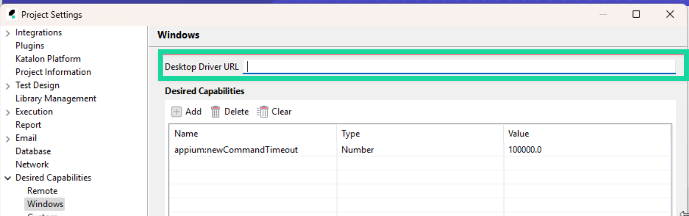 Blank Desktop Driver URL