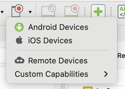 Select Custom Mobile Capability