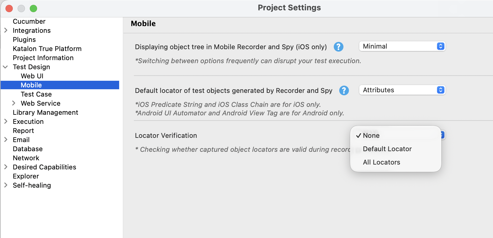 smart mobile locator verification