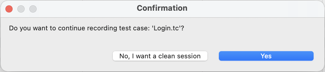 katalon studio web recorder plus continue session