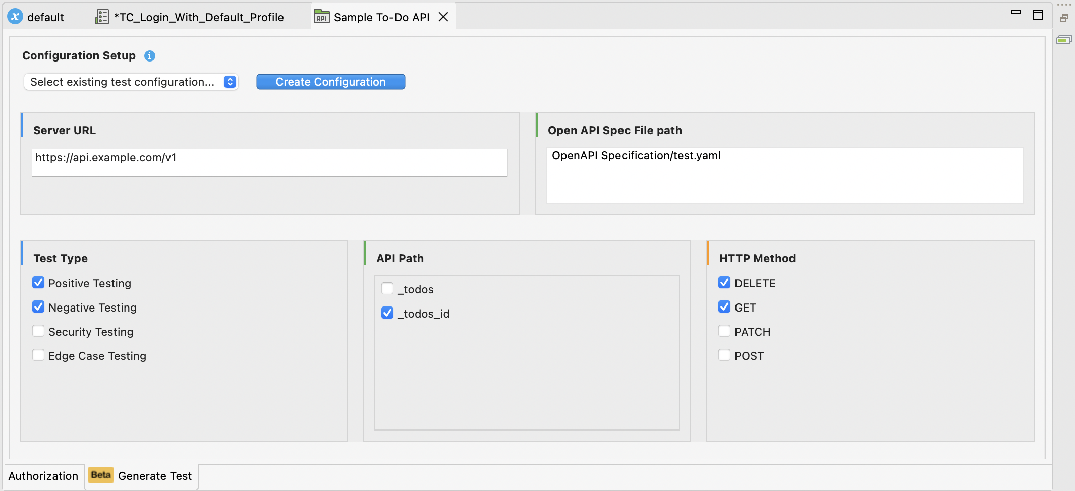 Configuration setup in 11.1.2