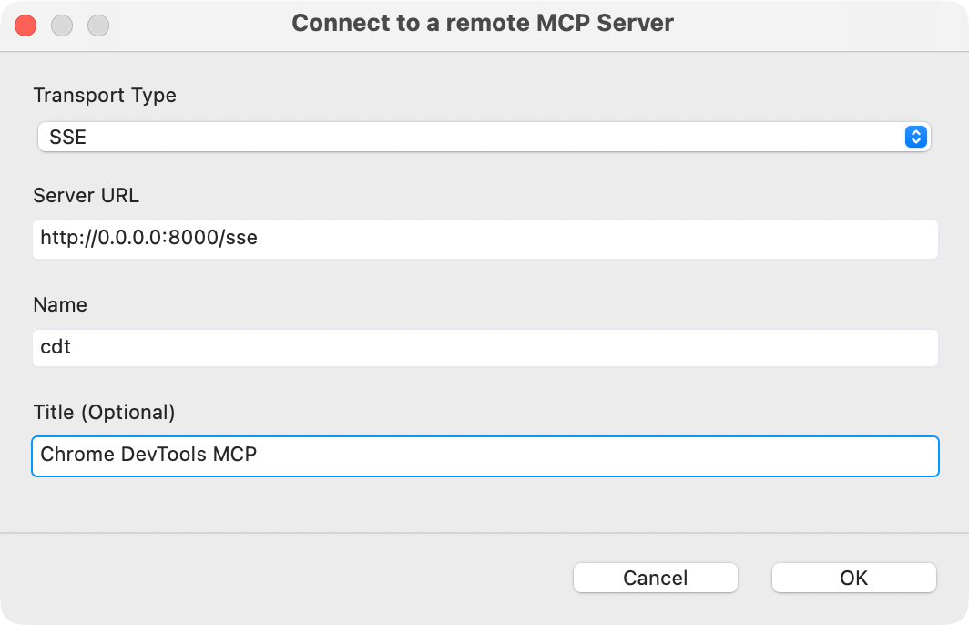 katalon studio chrome devtool mcp server