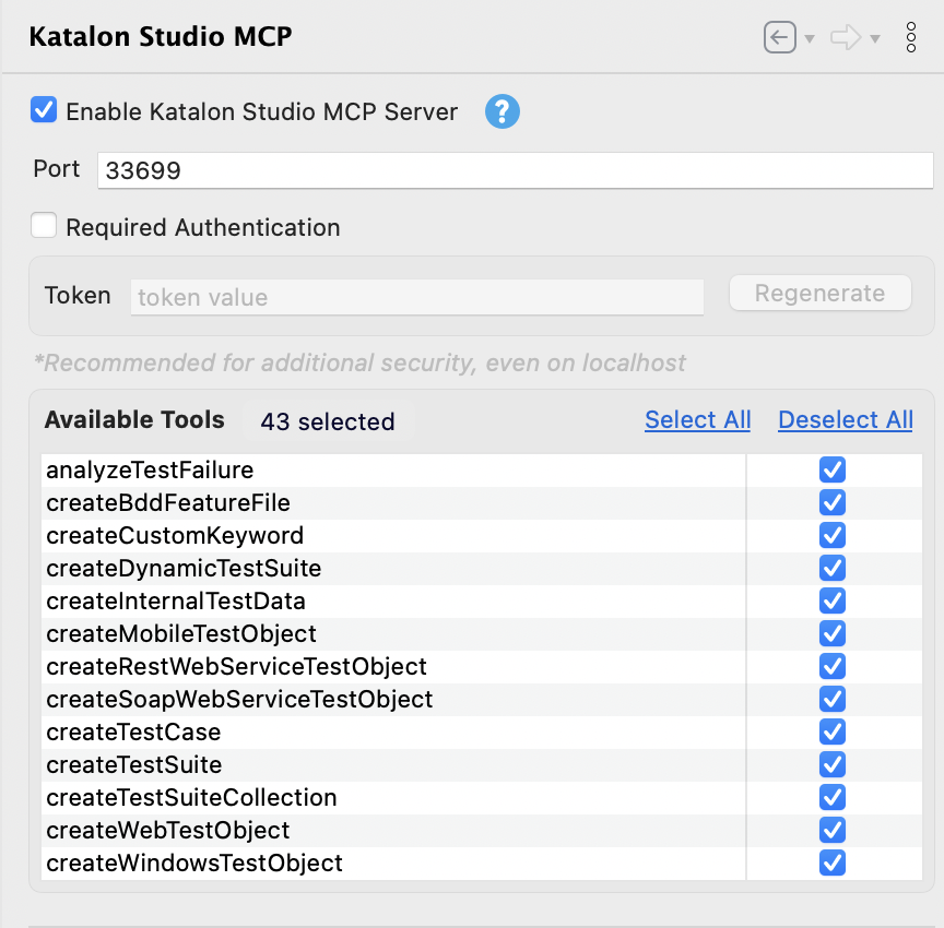 host mcp server configurations