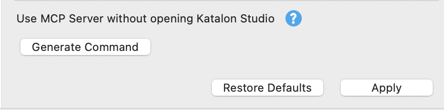 host mcp server generate command