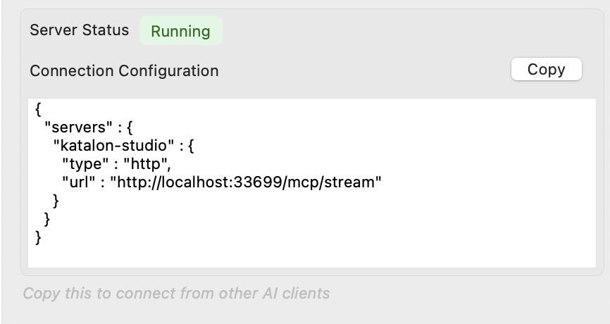host mcp server json details