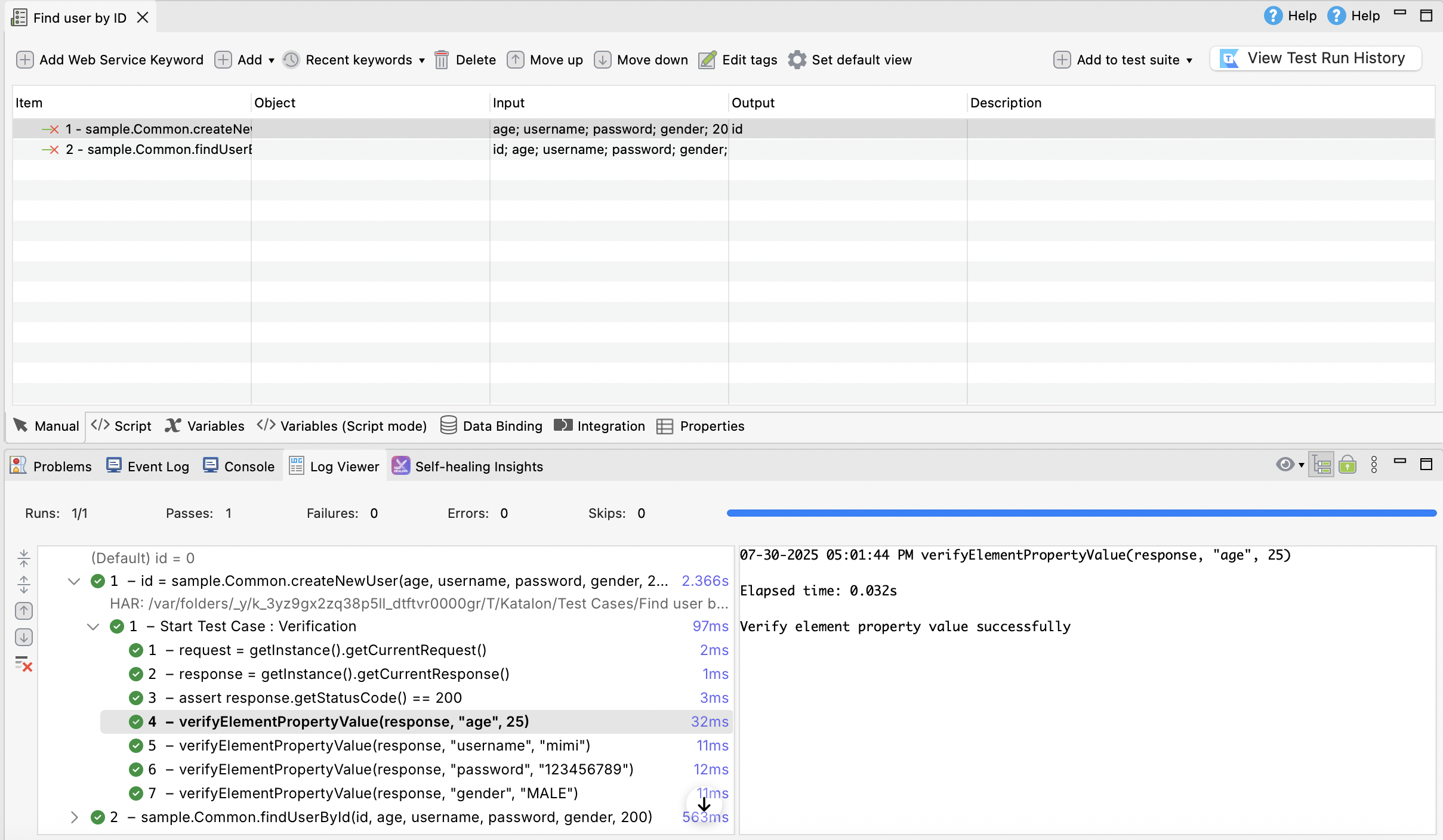 Log Viewer in KS